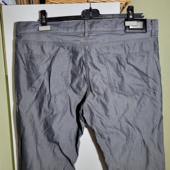 Hugo Boss relaxed fit casual dress pants trousers jeans dark gray size 38 - Picture 8 of 12
